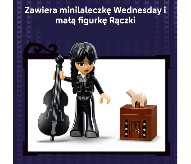 LEGO 76787 WEDNESDAY Plecak Wednesday - 1596585 - zdjęcie 6
